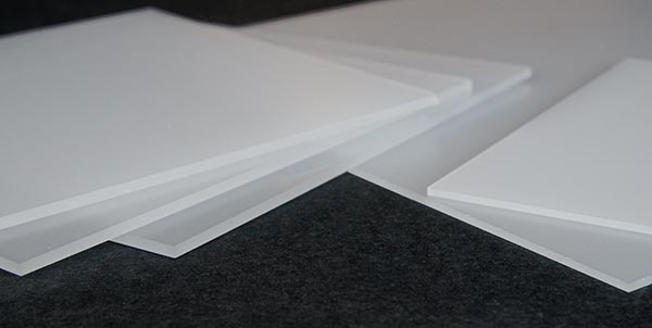 White Translucent Acrylic (10%-20% light transmission)