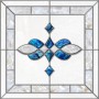 Stained-Glass-Ceiling-Panels: Stained Glass 11 Blue Pearl