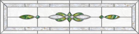 Stained-Glass-Ceiling-Panels: Stained Glass 11 Green Pearl