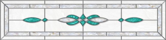 Stained-Glass-Ceiling-Panels: Stained Glass 11 Marine Aqua Pearl