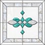 Stained-Glass-Ceiling-Panels: Stained Glass 11 Aqua Pearl