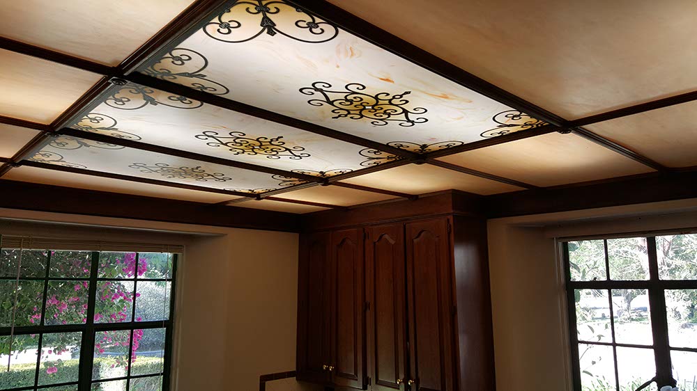 Fluorescent Light Covers Decorative Ceiling [200+