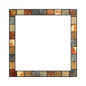Stained-Glass-Ceiling-Panels: Stone Marble White