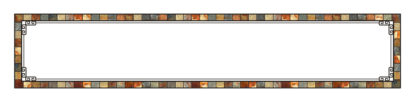 Stained-Glass-Ceiling-Panels: Stone Marble