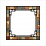 Stained-Glass-Ceiling-Panels: Stone Marble