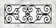 Decorative Iron Light Panels: Tuscan Iron - Ornamental Grey