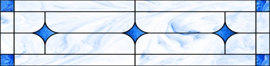 Stained-Glass-Ceiling: Stained Glass6 Blue Accessory