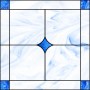 Stained-Glass-Ceiling: Stained Glass6 Blue Accessory