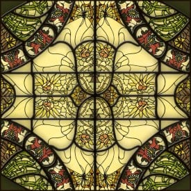 Stained-Glass-Ceiling-Panels: Stained1 Dark Olive