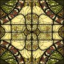 Stained-Glass-Ceiling-Panels: Stained1 Dark Olive