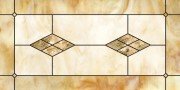 Stained-Glass-Ceiling-Panels: Marbled Glass Amber 121