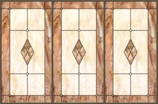 Stained-Glass-Light-Panels: California Gold 3-Bay