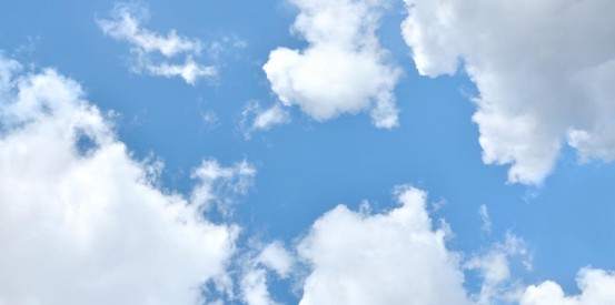 sky ceiling with fluffy clouds fluorescent light covers