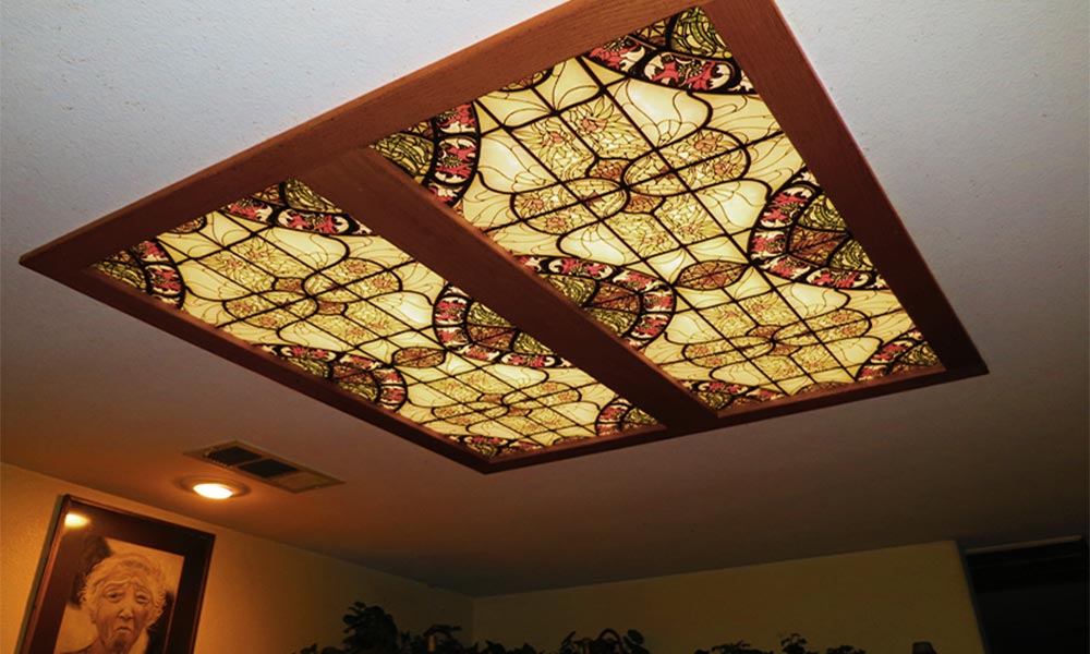decorative light panels for kitchen from menards